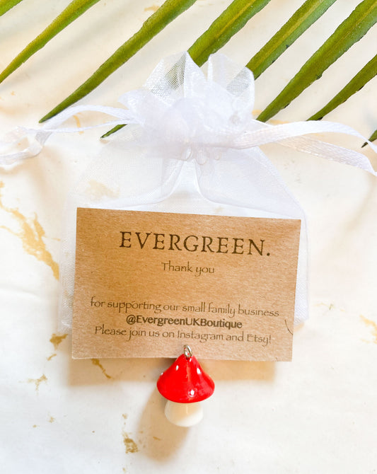 Mushroom Pendant / Charm - Wide Variety Available!