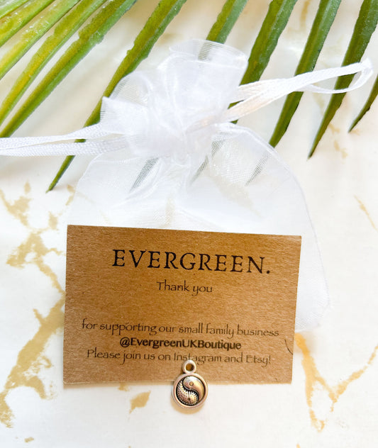 Yin Yang Pendant / Charm - Chain Options Available!