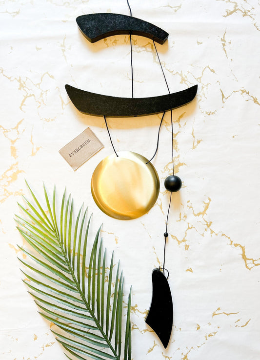 Zen Gong Wind Chime - Peace & Light