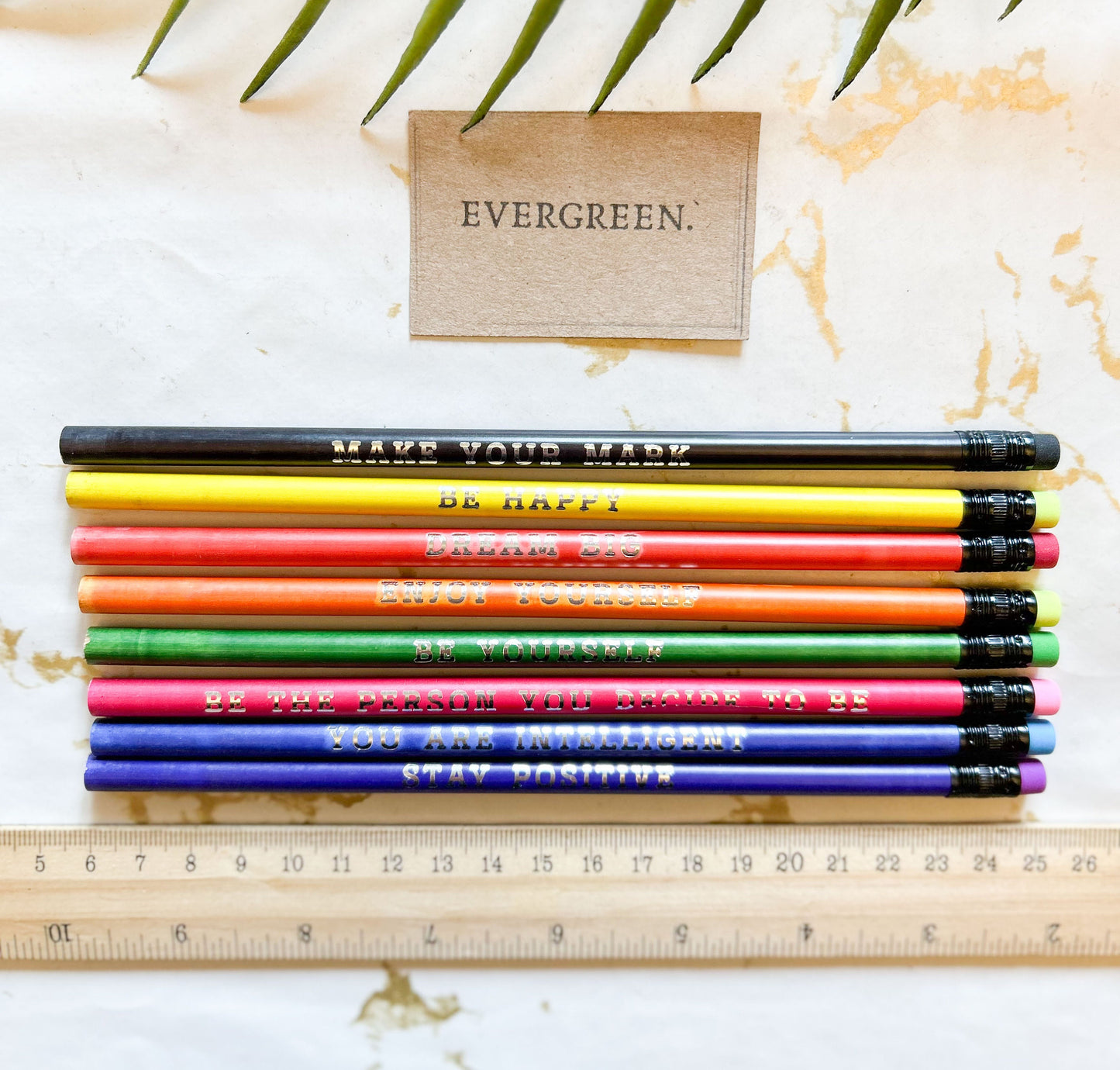 Motivational Quote Pencil - Wide Variety Available!