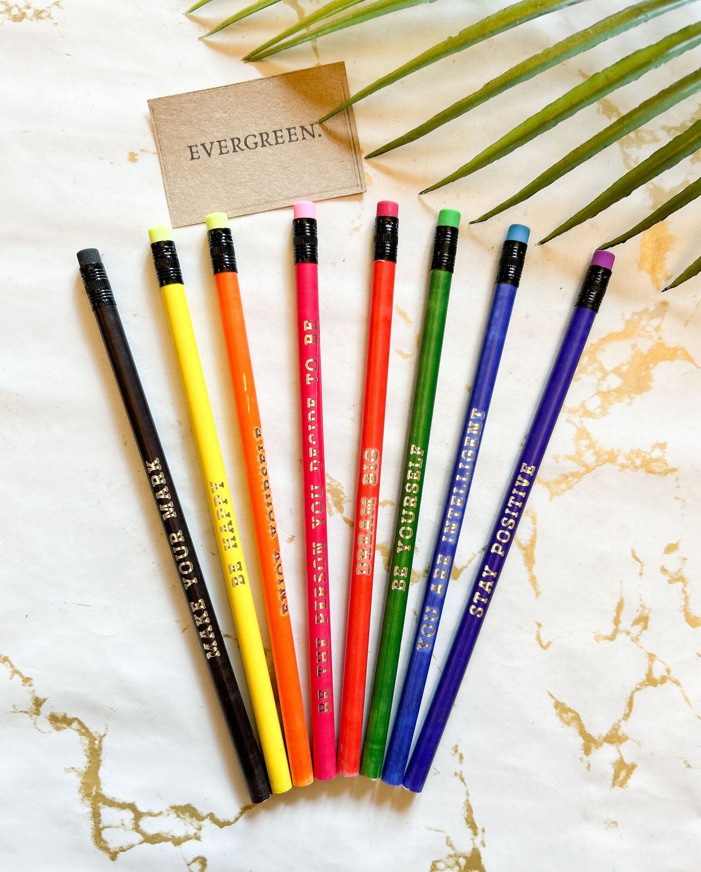 Motivational Quote Pencil - Wide Variety Available!