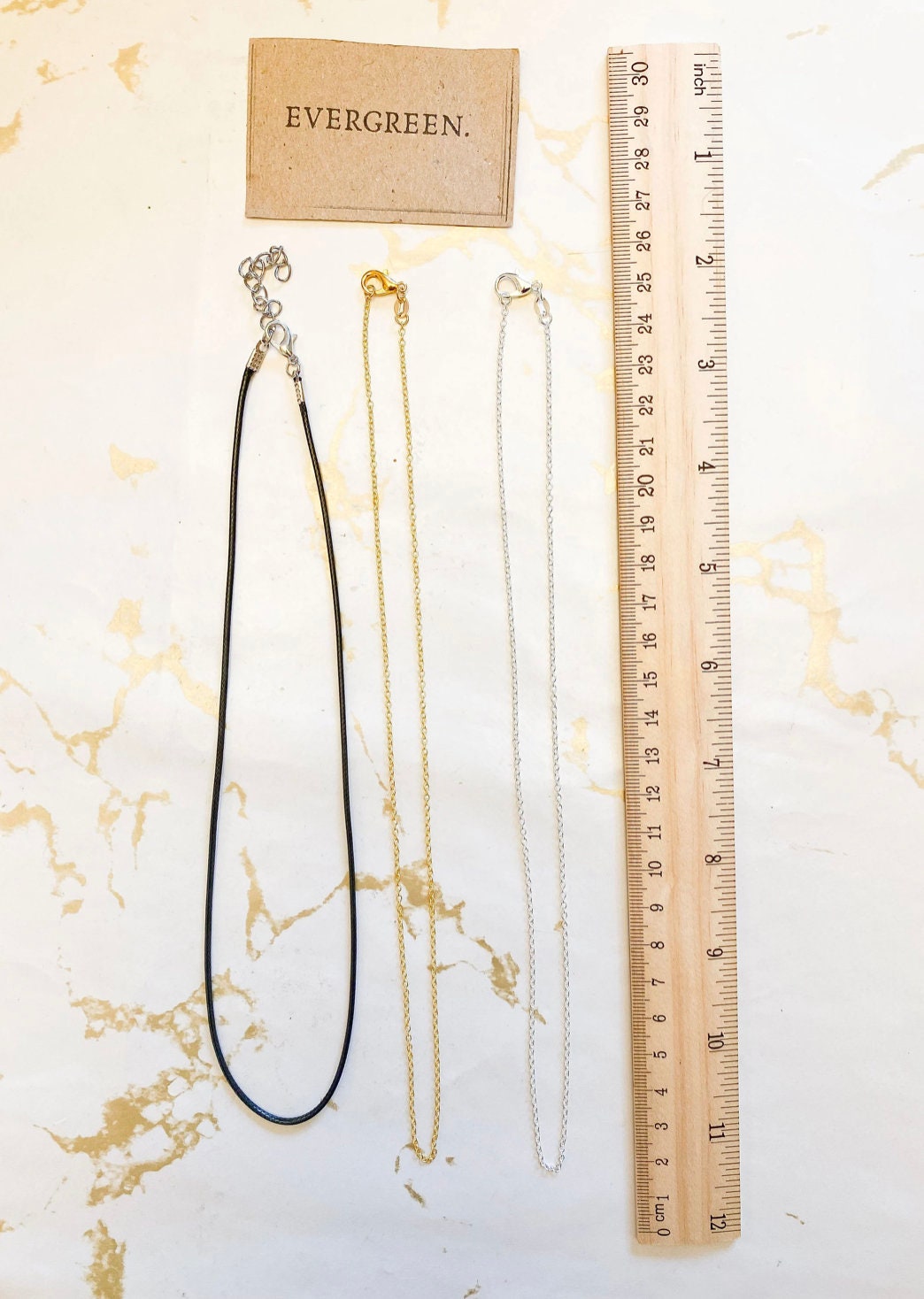 Bronze / Silver Lightening Bolt Pendant / Charm - Chain Options Available!