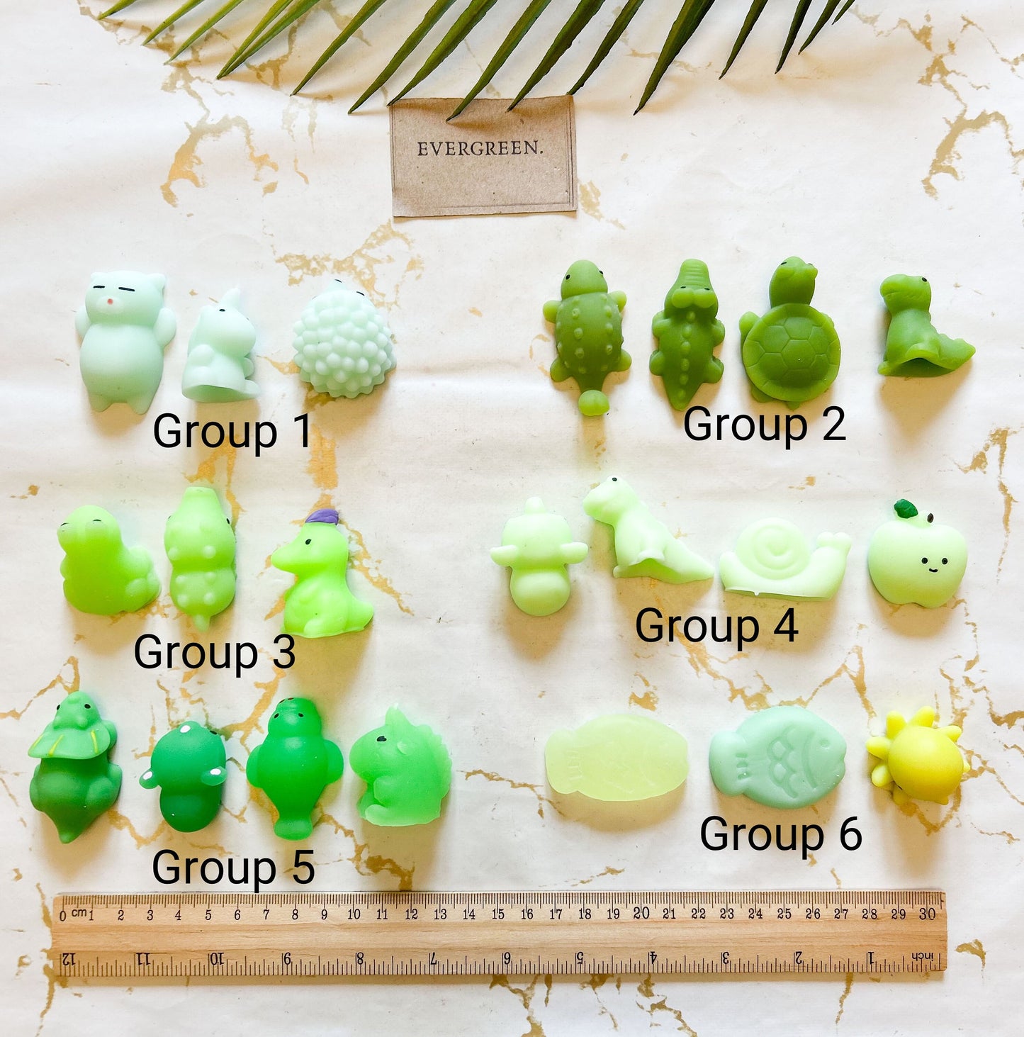 Green Stress Relief Toy Squishy Animal - Wide Variety Available!