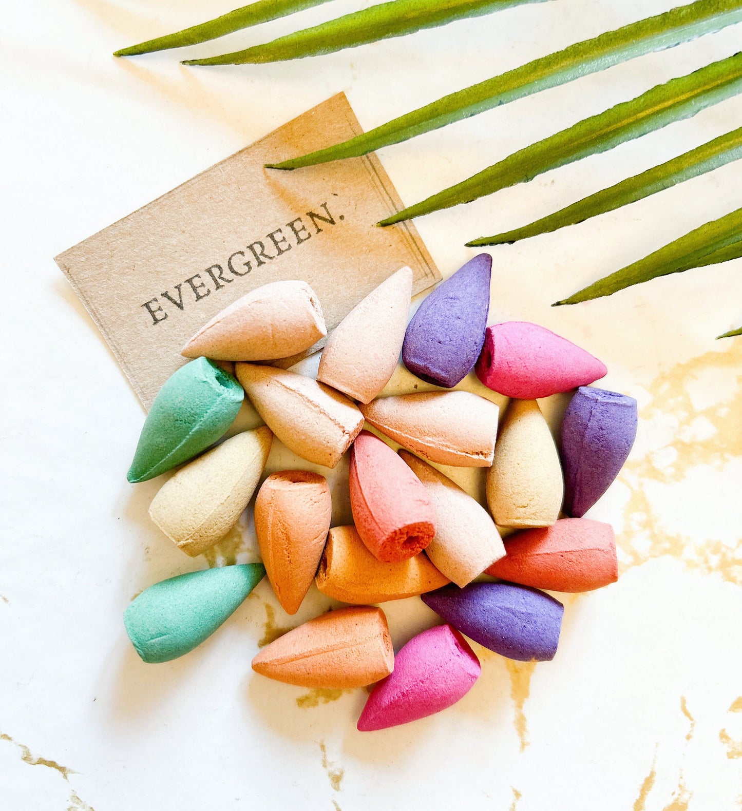 Backflow Incense Cones - Jasmine, Rose, Lily, Mint, Lavender & More