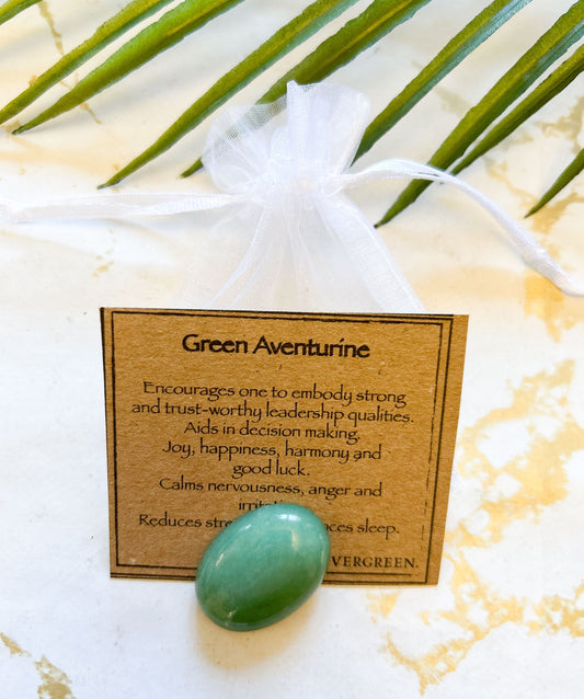 Crystal Cabochon - Amethyst, Green Aventurine, Rose Quartz, Black Obsidian, Quartz