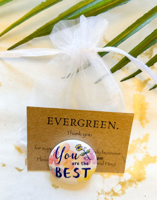 Inspirational / Motivational Magnet - Classroom, Friends, Best Friends, Self Love, Self Worth, Goals, Dreams, Happiness, Success