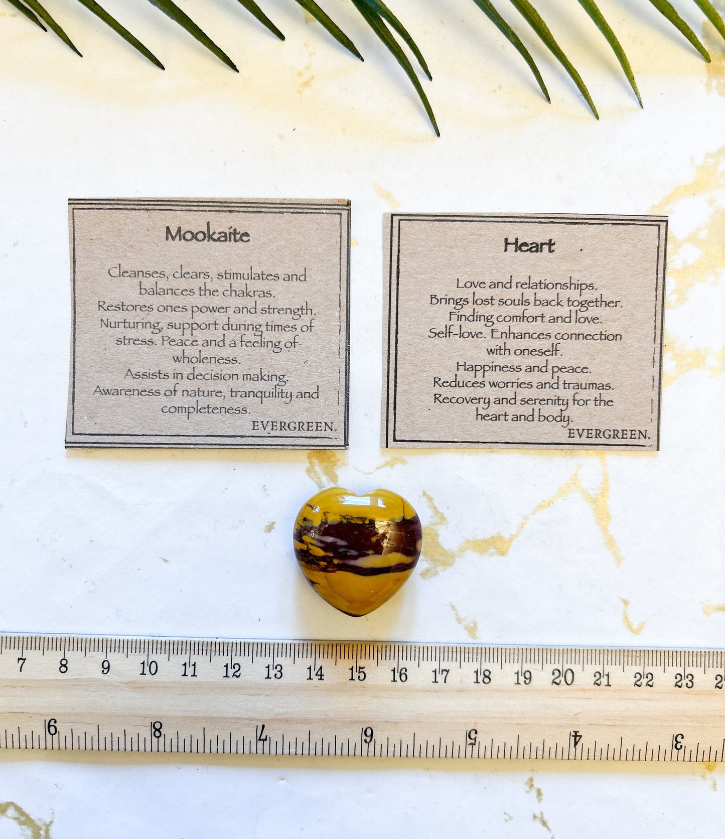 Mookaite Crystal Heart 30mm - Balance, Stimulation & Clarity