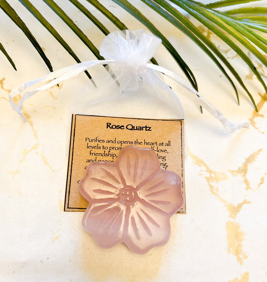 Crystal Flower Carving - Wide Variety Available!