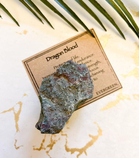 Dragon Blood Crystal - Strength, Endurance & Resilience