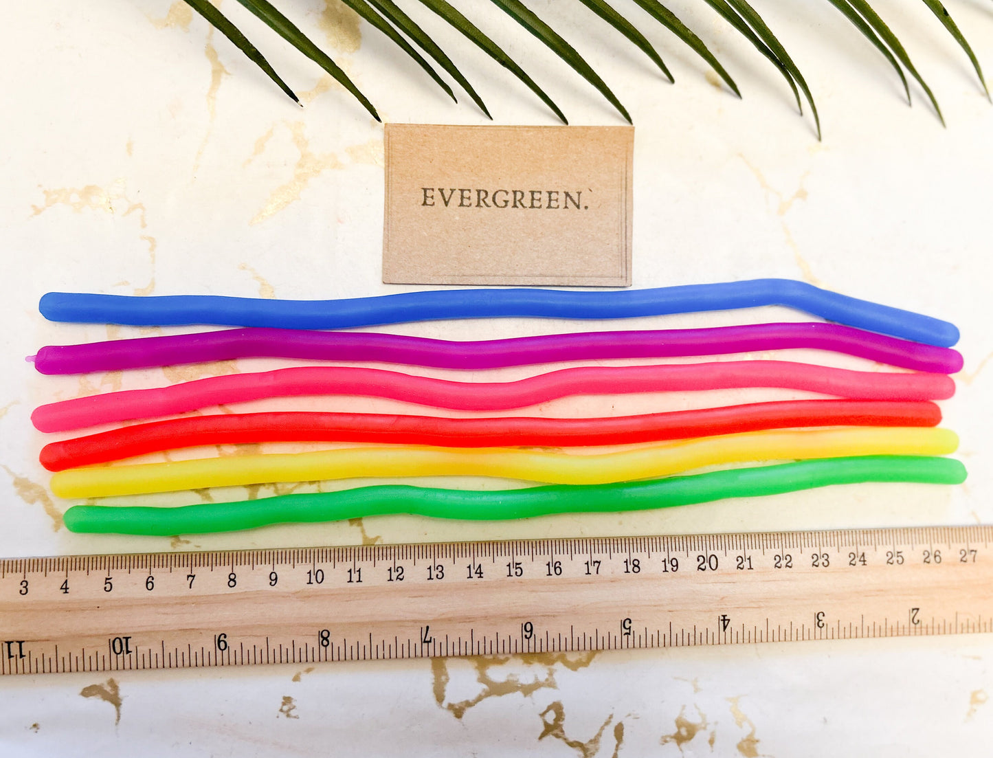 Stretchy Neon Noodle Fidget Toy Stress / Anxiety Relief - Wide Variety Available!
