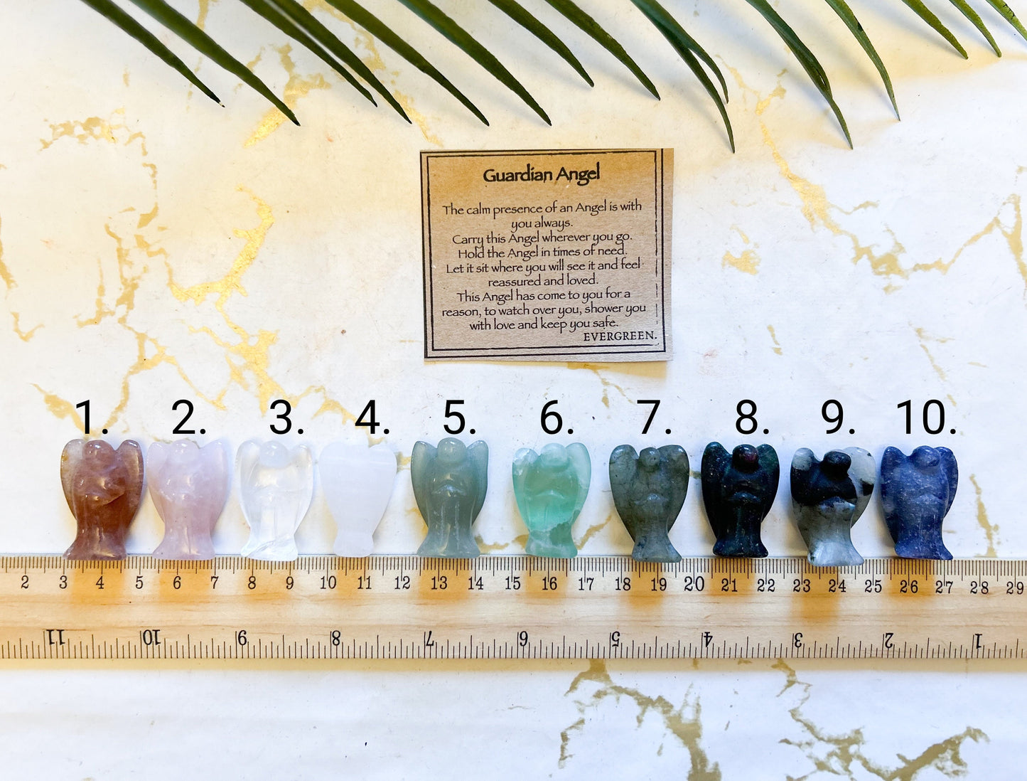 Crystal Guardian Angel 30mm - Wide Variety Available!