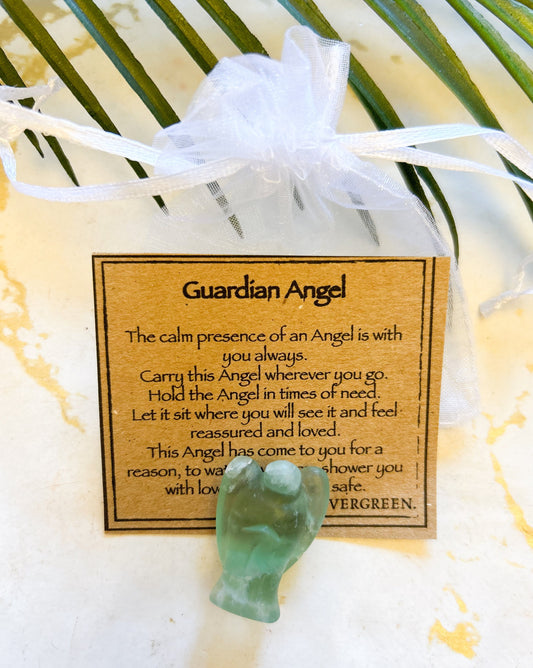 Crystal Guardian Angel 30mm - Wide Variety Available!