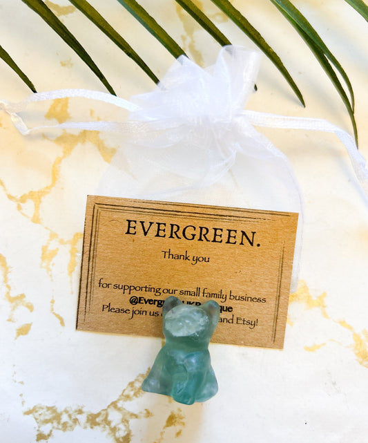 Crystal French Bulldog / Frenchie Dog / Puppy Carving - Wide Variety Available!