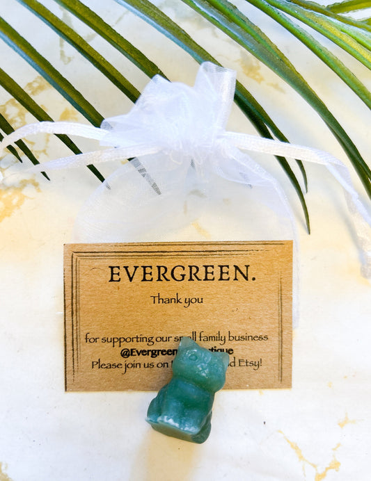 Cat / Kitten / Kitty Crystal Carving - Wide Variety Available!