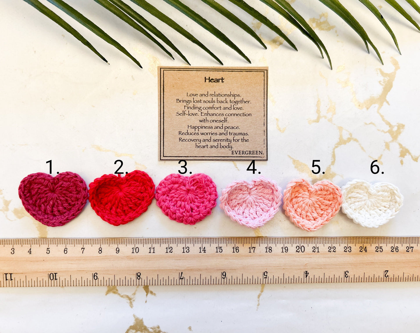Handmade Crochet Heart - Wide Variety Available!