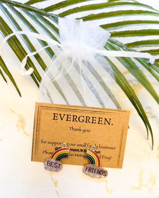 Best Friend Rainbow Pendant / Charm - Variety Of Chains Available!