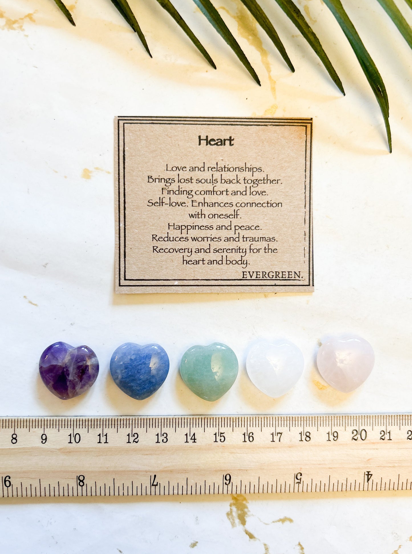 Crystal Heart 20mm - Comfort, Love & Connection