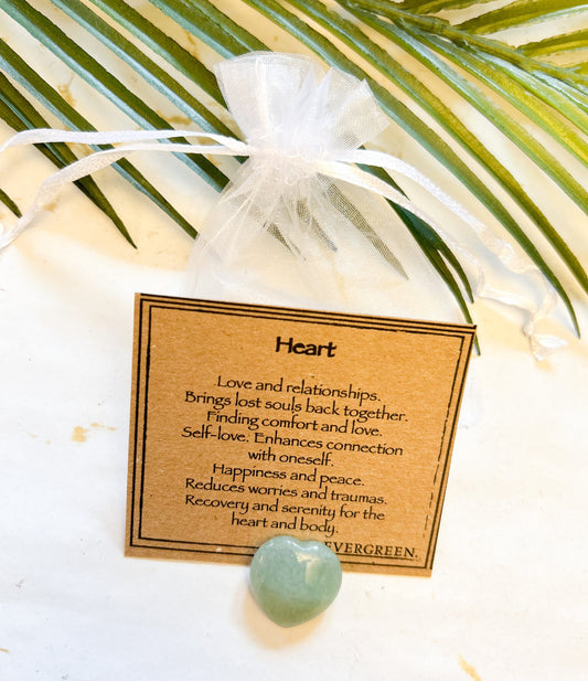 Crystal Heart 20mm - Comfort, Love & Connection