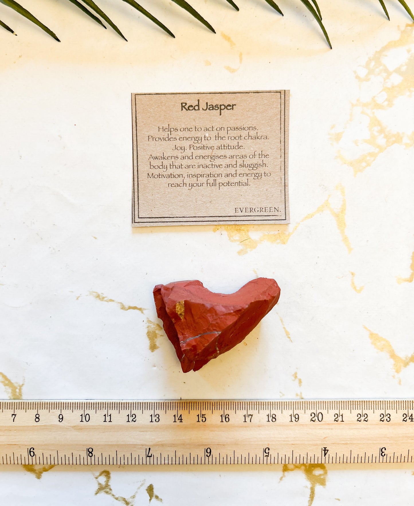 Raw / Rough Red Jasper Crystal - Passion, Energy & Motivation