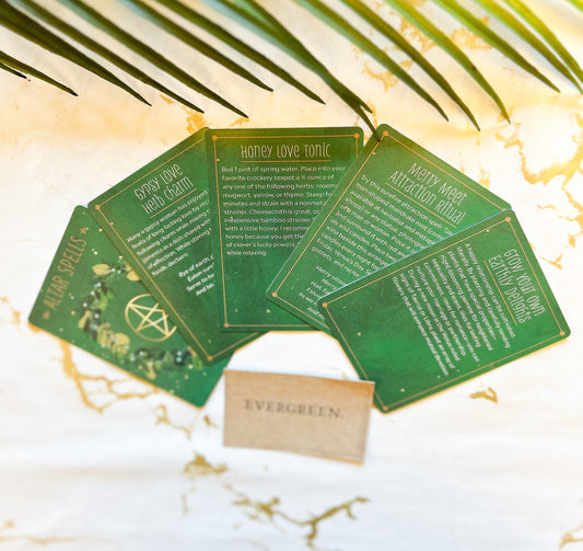 The Practical Witch's Spell Deck - 100 Spells For Love, Happiness & Success