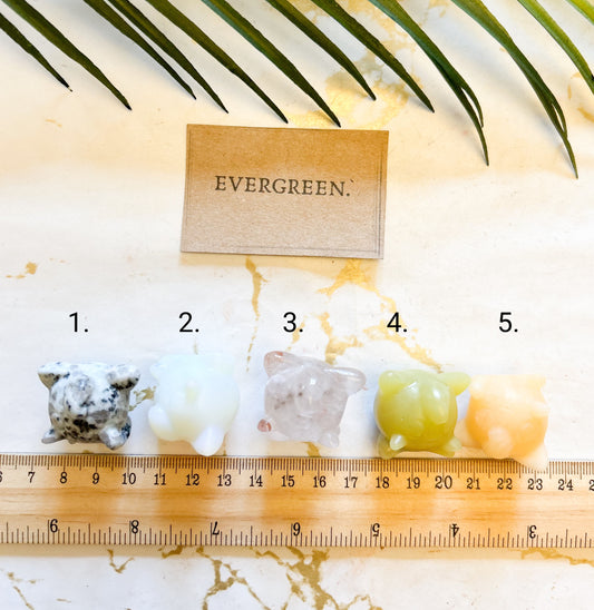 Jiggypuff Crystal Pokemon Character Carving - Wide Variety Available!