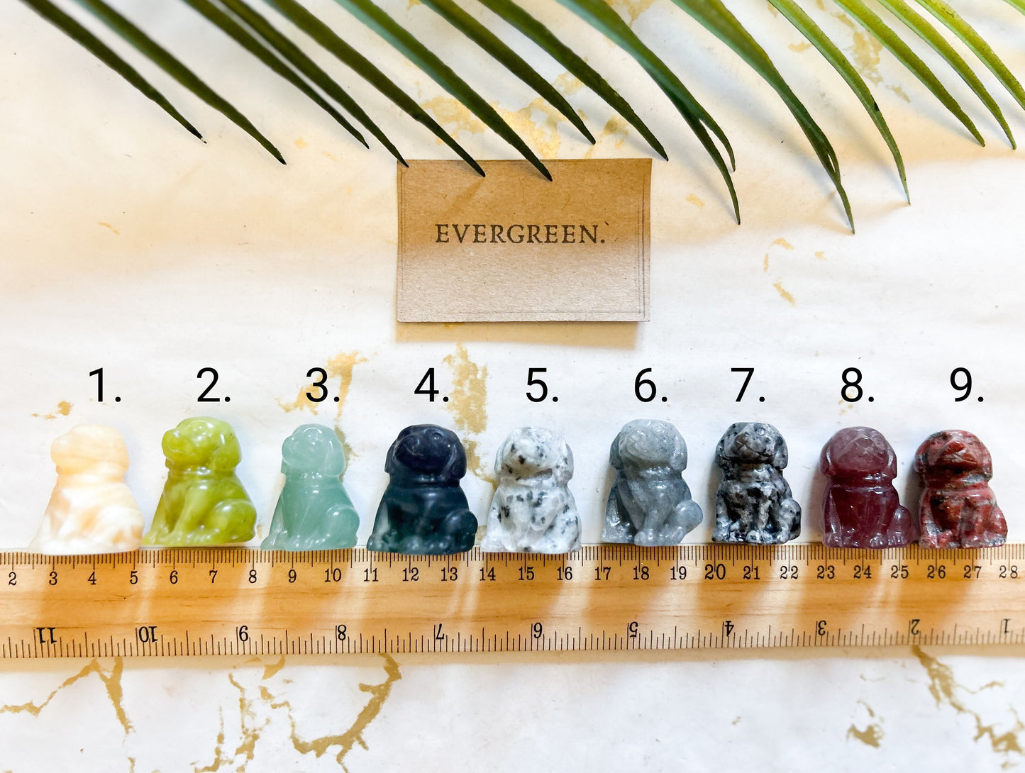 Crystal Dog / Puppy / Doggy / Pup Carving - Wide Variety Available!