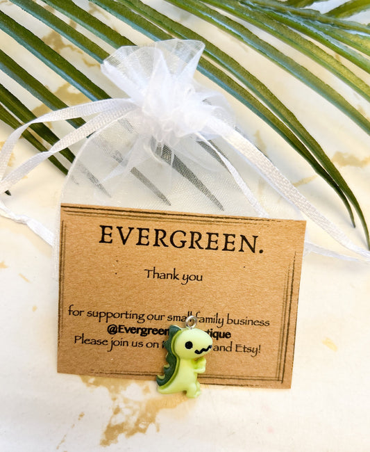 Dinosaur Pendant / Charm - Wide Variety Of Colours Available!