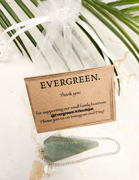 Crystal Pendulum Reiki / Chakras / Dowsing / Feng Shui / Energy / Meditation /Wellness - Wide Variety Available!