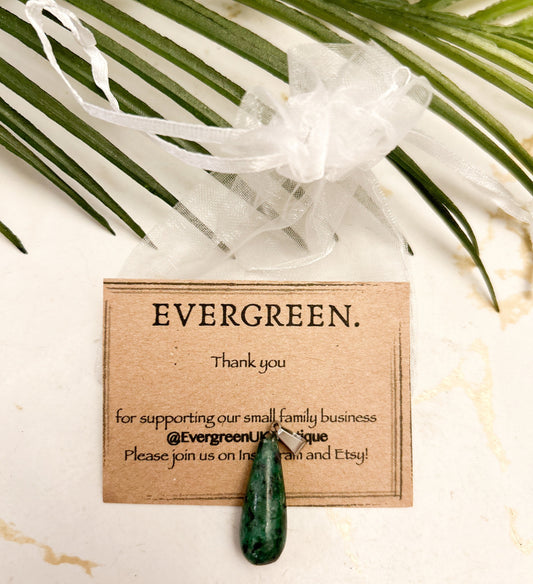 Crystal Teardrop Pendant - Wide Variety Available!