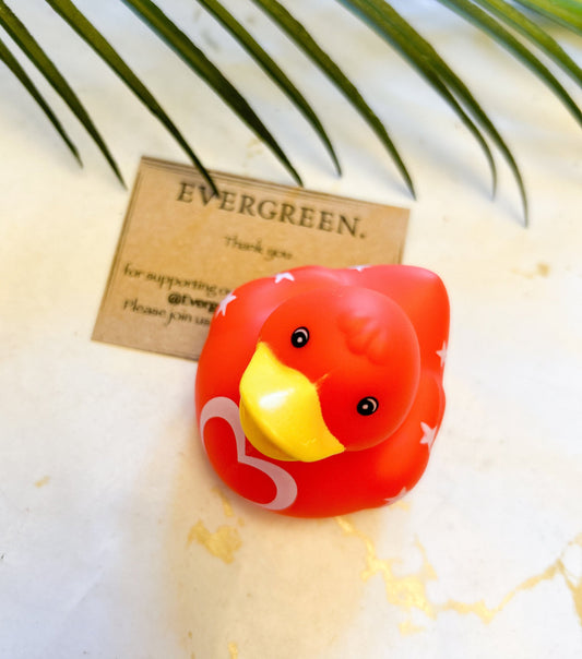Love / Kisses / Hearts / Hugs / Valentine's / Romantic / Date Night Rubber Bath Duck - Wide Variety Available!