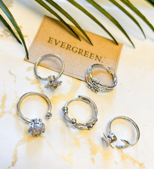 Anxiety / Stress Relief Fidget Ring - Wide Variety Available!