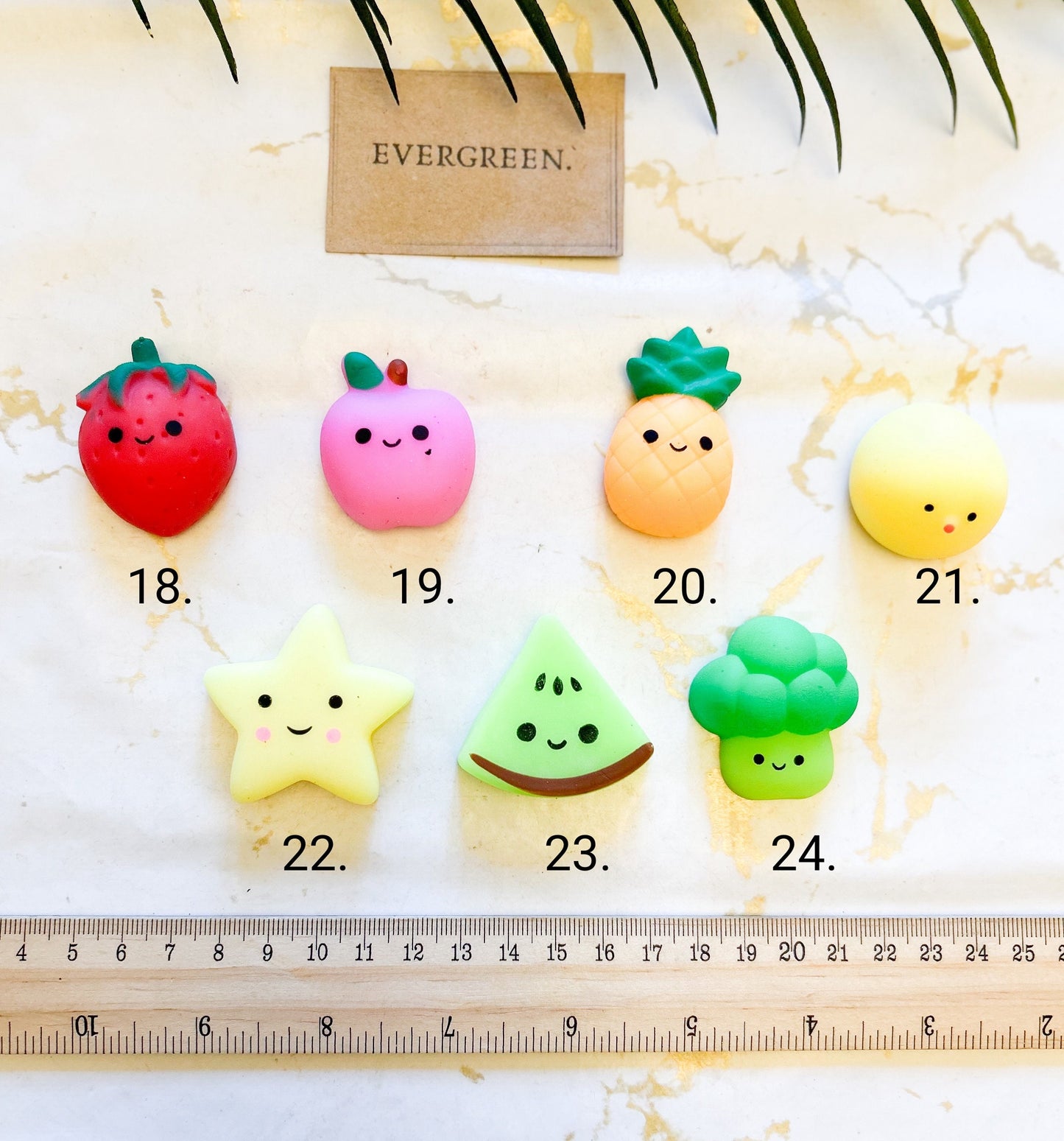 Fruit / Vegetable Stress Reliever Squishy - Wide Variety Available!