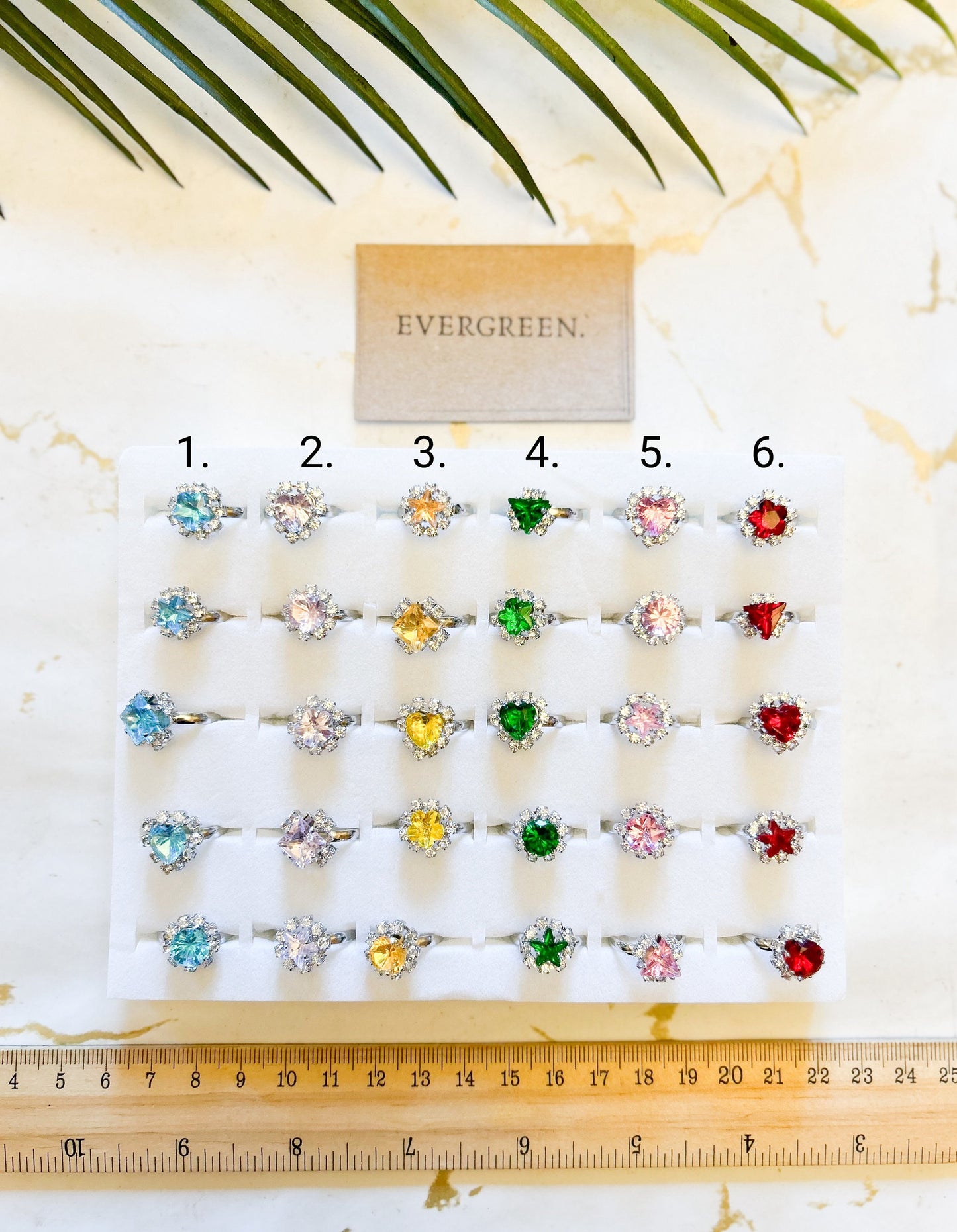 Child / Children's Adjustable Ring - Wide Variety Available! Blue / Yellow / Green / Pink / Red / Iridescent