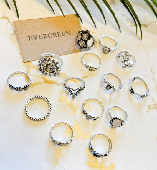 Nature / Boho / Meditation Ring - Wide Variety Available!