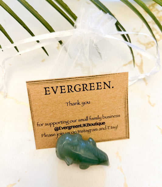 Axolotl Crystal Carving - Wide Variety Available!