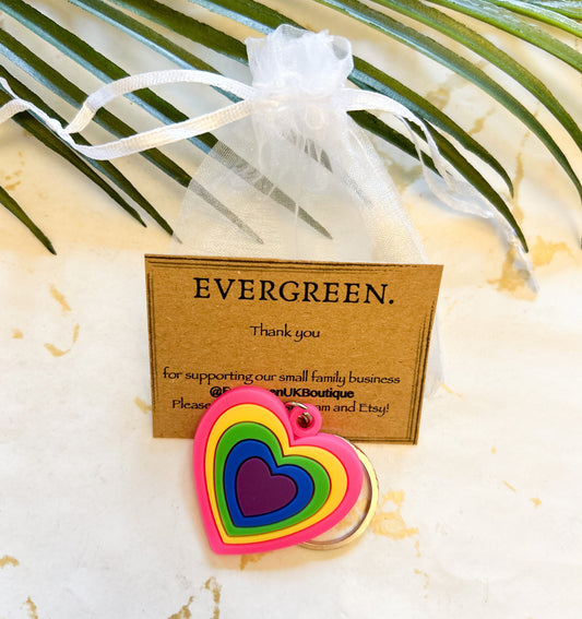 Sunshine / Happy / Smile / Heart / Star / Flower / Rainbow Keychains - Wide Variety Available!