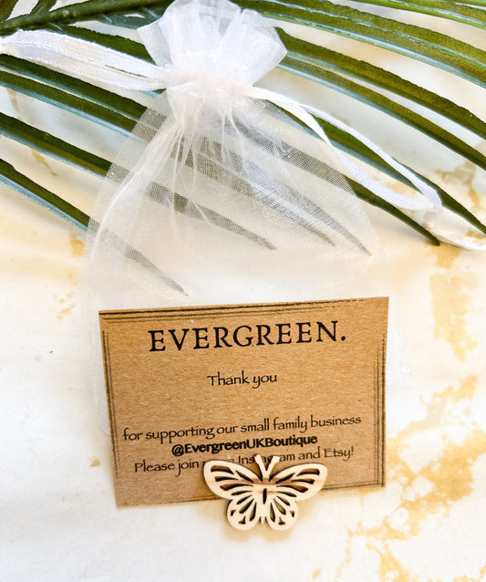 Wooden Bee / Flower / Butterfly - Wide Variety Available!