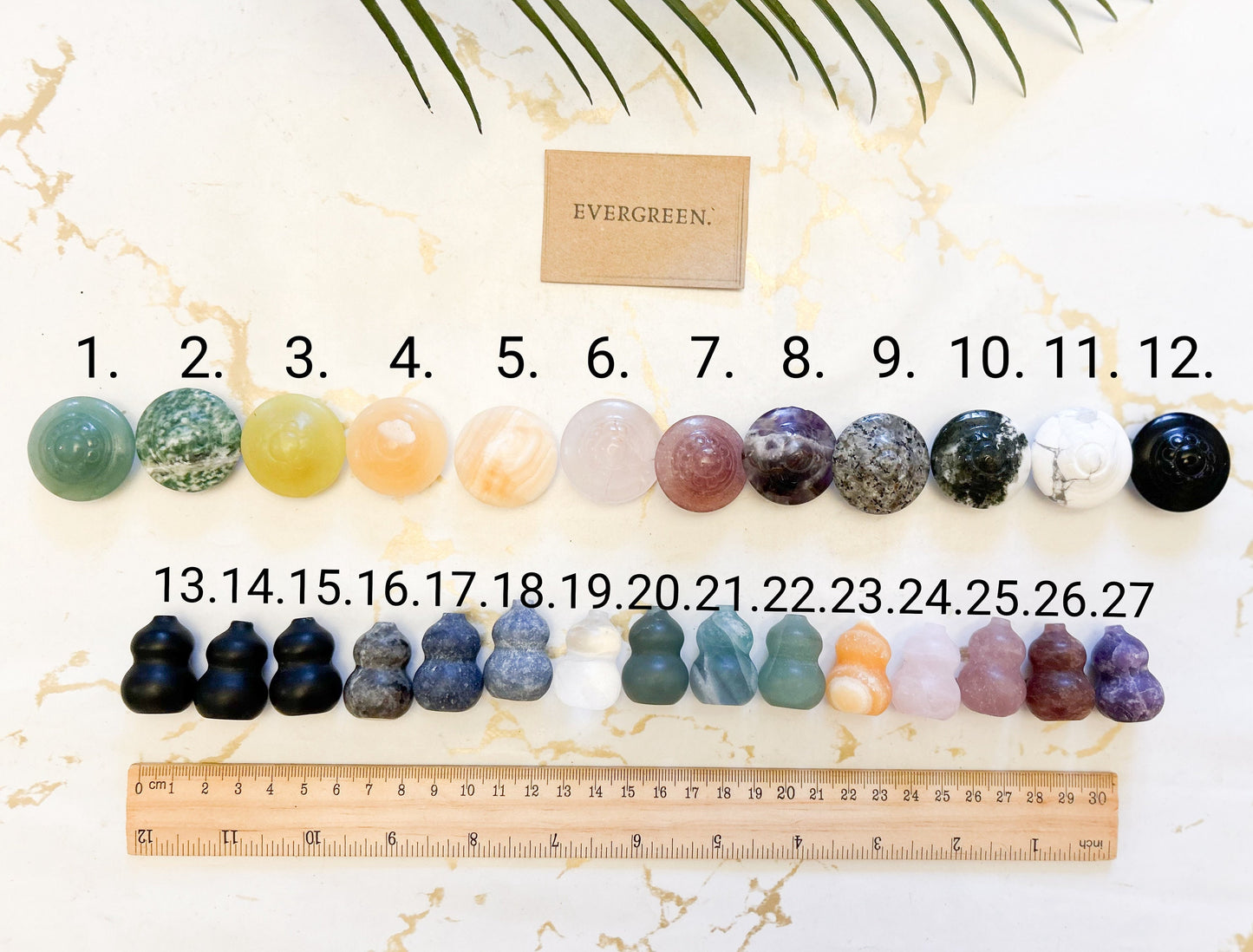 Crystal UFO / Disc / Flying Saucer / Alien / Space / Hulu / Wu Lou / Gourd / Fortune Carvings - Wide Variety Available!