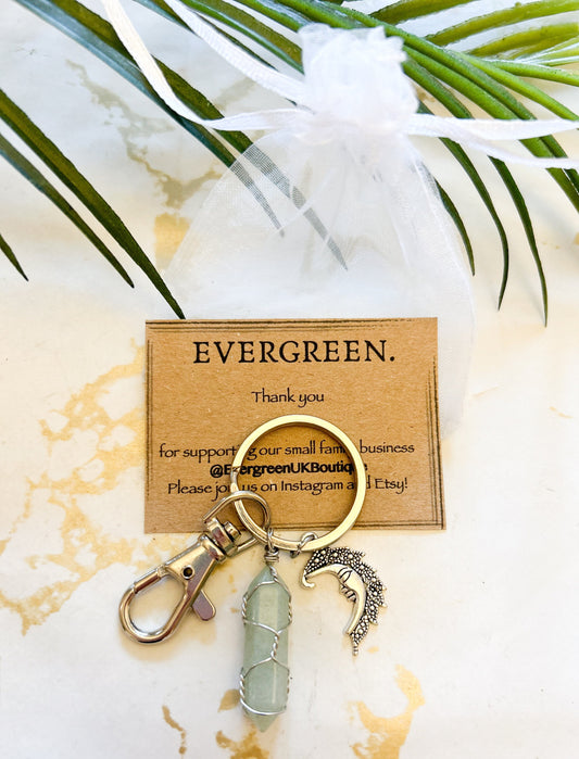 Crystal Point Keychain - Wide Variety Available!