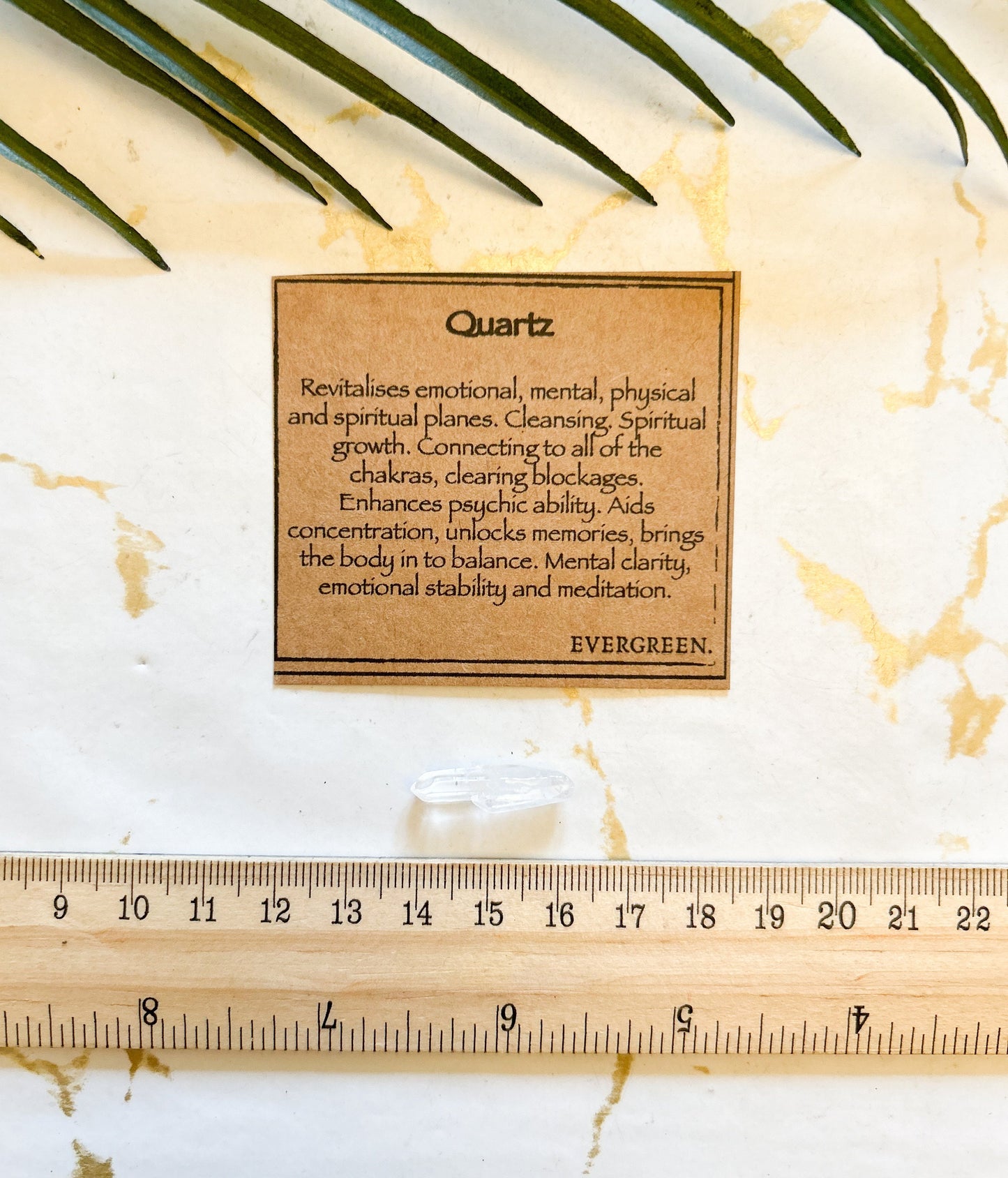 Raw / Rough Quartz Crystal Point - Cleansing, Growth & Meditation