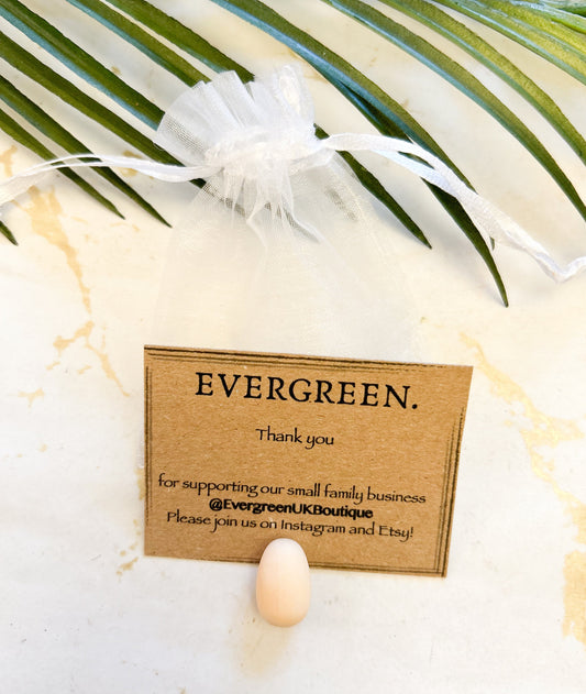 Wooden Unpainted Craft Egg - Easter / Chicken / Garden