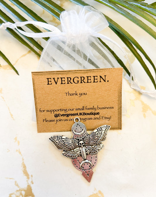 Moth / Butterfly / Mushroom / Mystic / Sun / Moon / Snake Pendant / Charm - Wide Variety Available!