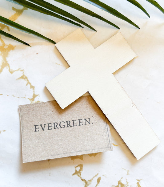 Wooden Unpainted Cross / Crucifix - Easter / Arts & Craft / Church / Communion / Christening / Baptism / Wedding