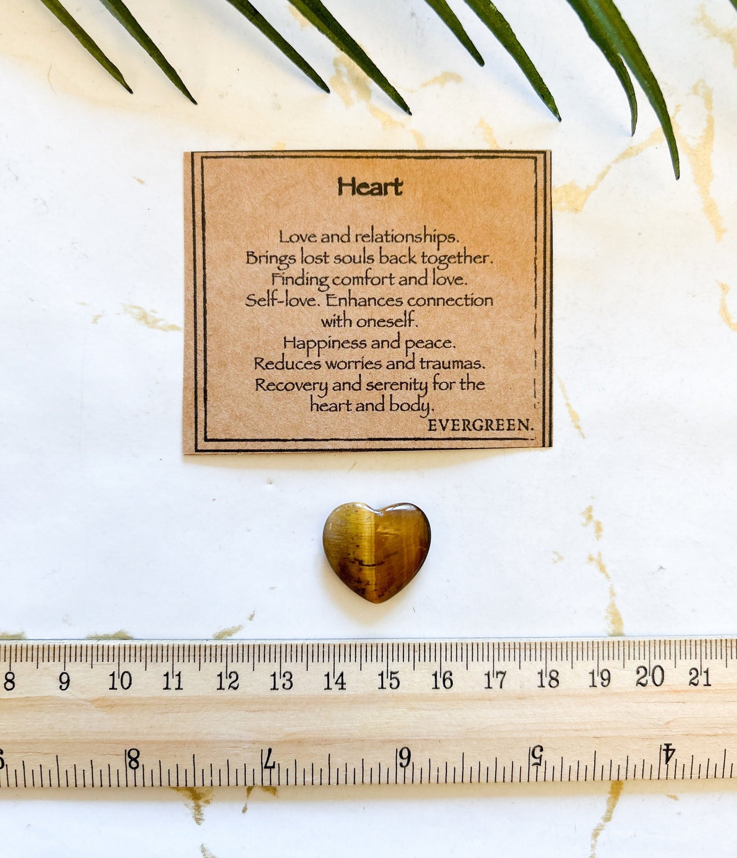 Crystal Heart 20mm - Comfort, Love & Connection