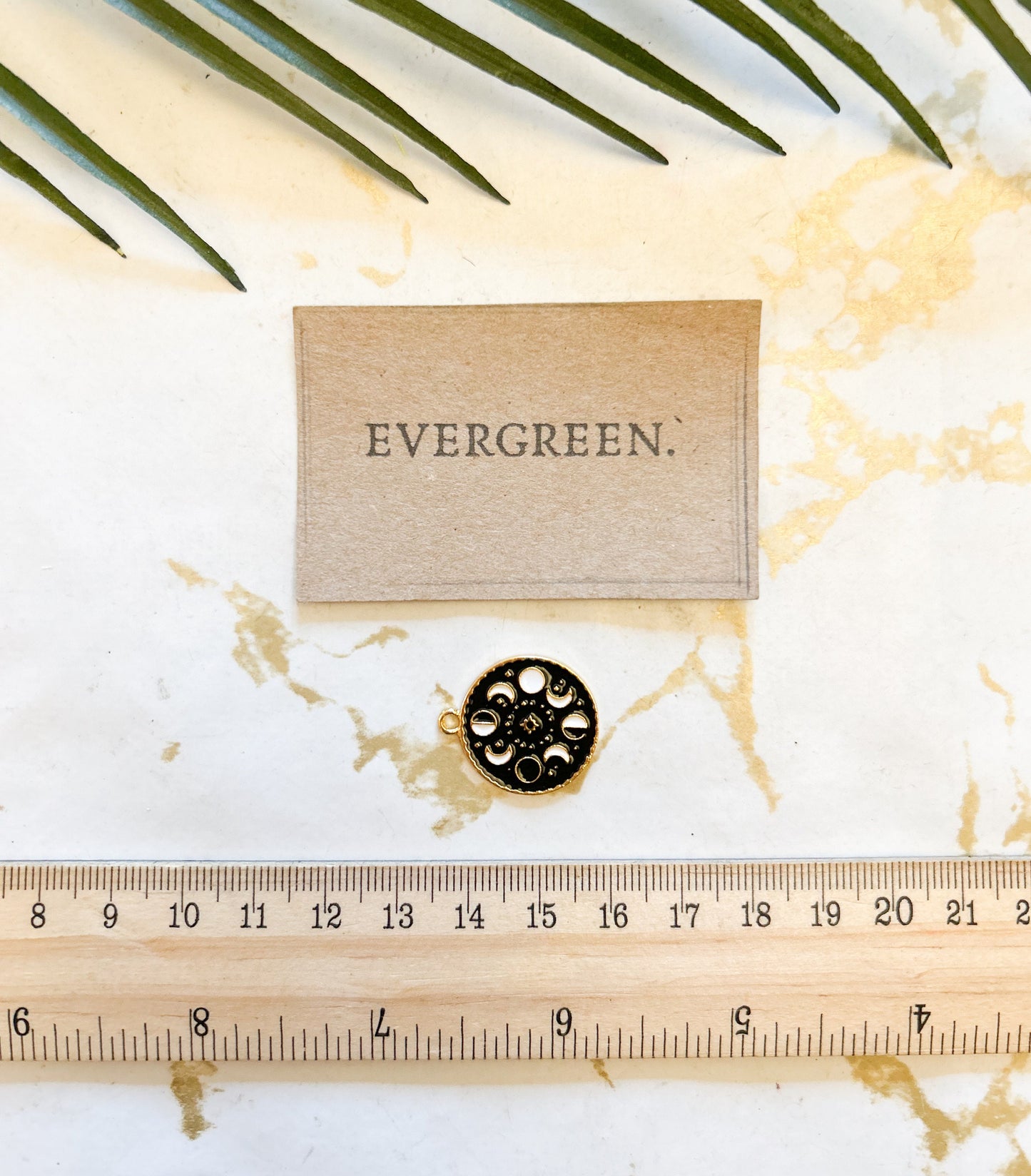 Phases Of The Moon / Lunar / Crescent Moon Pendant / Charm