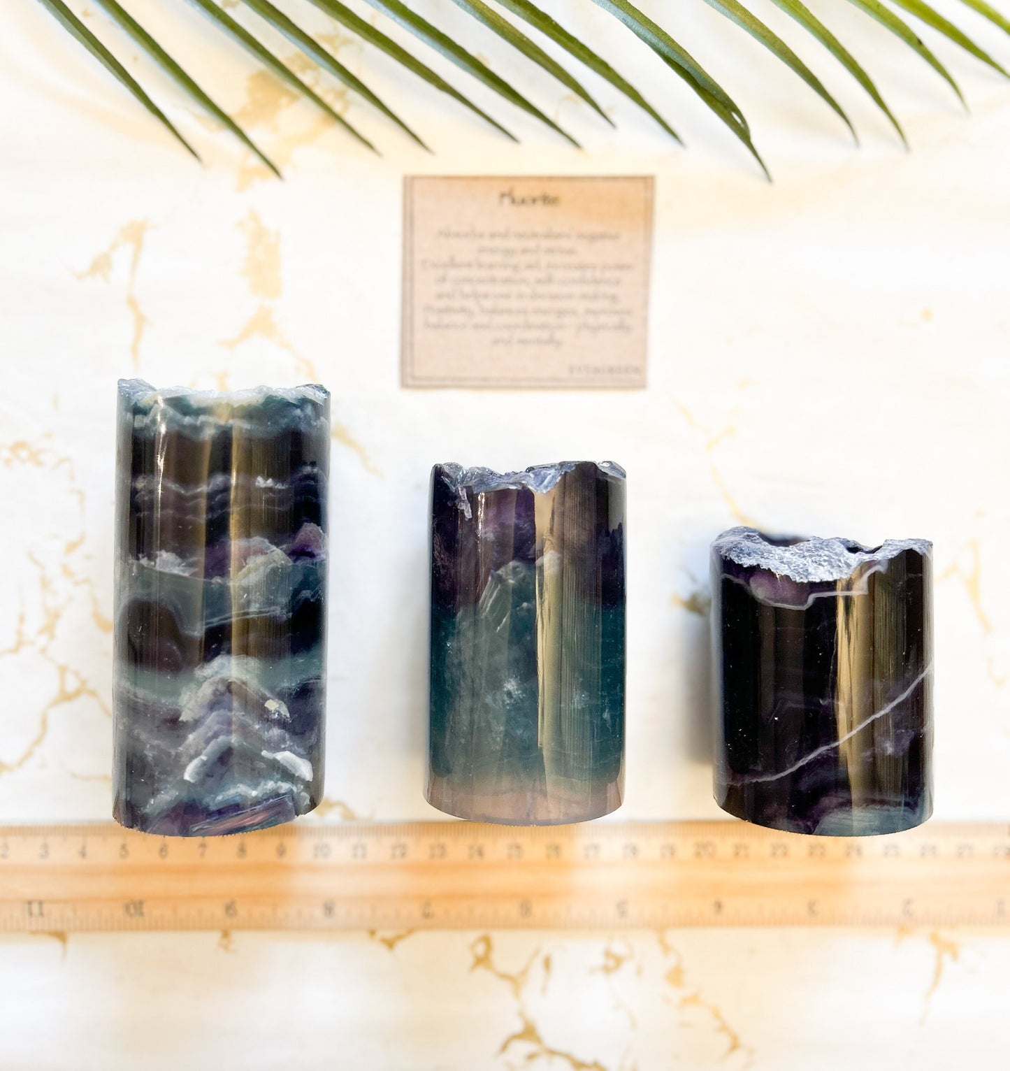 Fluorite Crystal USB Lamp -