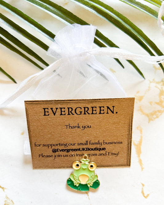 Frog Pendant / Charm - Variety Of Chains Available!