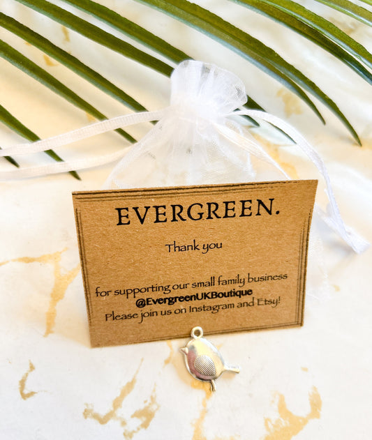 Robin Pendant / Charm - Transformation, Growth & Renewal