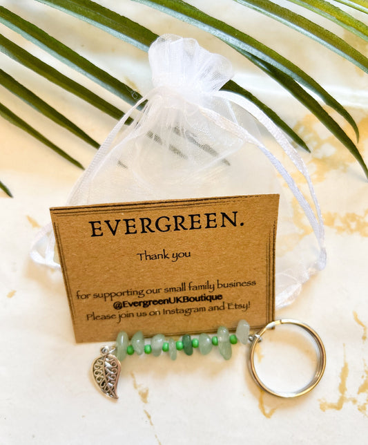 Crystal Chip Chakra Keychains - Wide Variety Available!