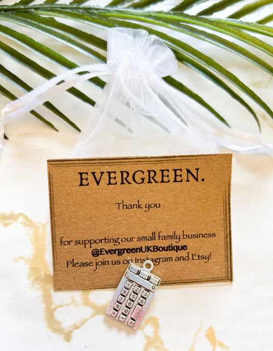 School / Teacher / Stationary Pendant / Charm - Stapler, Calculator, Textbook, Notes, Maths, Art, English, Paperclip, Exam, Test, Graduation